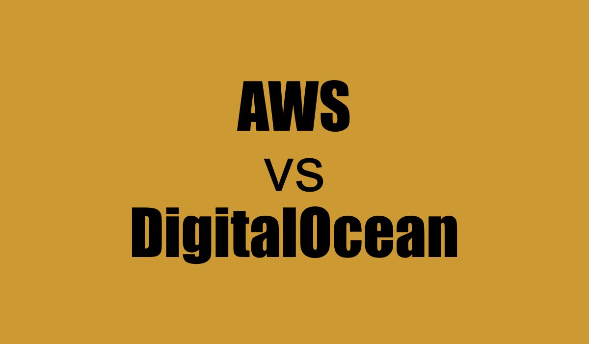 AWS vs DigitalOcean
